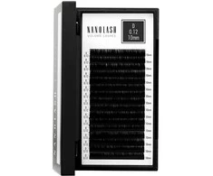 Nanolash Volume Lashes Dirbtinės blakstienos 0,12 D 10 Mm 1 U