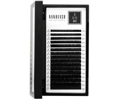 Nanolash Volume Lashes Dirbtinės blakstienos 0,15 D 6-13 Mm 1 U