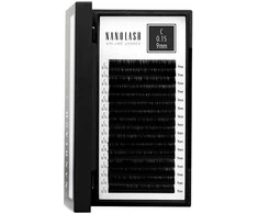 Nanolash Volume Lashes Dirbtinės blakstienos 0,15 C 9 Mm 1 U