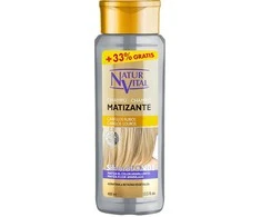 "Naturvital Sidabrinis Skirtas šviesiems plaukams" šampūnas 400ml