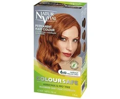 Naturaleza Y Vida Coloursafe Permanent 6.43 Hazelnut 150ml Plaukų dažai
