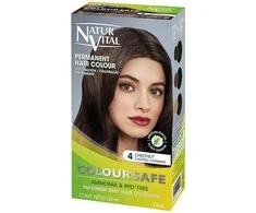 Naturaleza Y Vida Coloursafe Permanent Color 4 Brown 150ml Plaukų dažai