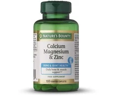 Natures Bounty Calcium Magnesium - Zinc 100 Tablets