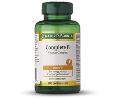 Natures Bounty B-COMPLEX coated capsules 100 units