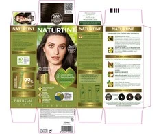 Naturtint plaukų dažai be amoniako 3wn - natūraliai spindinti tamsiai ruda spalva, 170 ml