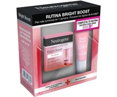 Neutrogena BRIGHT BOOST ROUTINE CREAM GEL &amp; SERUM LOT 2 pcs
