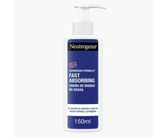 Neutrogena Rapid Absorption Hand Kreminis greitai įsigeriantis rankų kremas, 150 ml