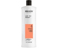 Nioxin Sistema 4 - Champú - Cabello Teñido y Dañado Con Debilitamiento Avanzado, 1000 ml