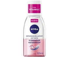 Nivea Desmaquillador De Ojos Iluminador Atsparus vandeniui, 125 ml