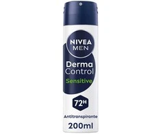 Nivea Derma Control Sensitive Desodorante Purškiklis, 200 ml