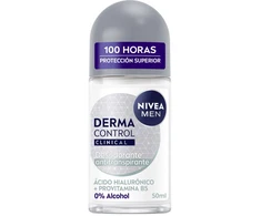 Nivea MEN DERMA CONTROL antiperspirant deodorant roll on 50 ml