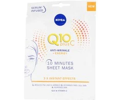 "Nivea Q10+Vitamin C" energizuojanti veido kaukė nuo raukšlių