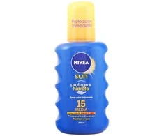 "Nivea" apsauginis ir drėkinamasis purškiklis nuo saulės Spf15 200ml