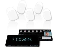 Nooves Premium Glam Flowing Stream Gel Nail Folils 20 U