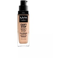 Nyx Can't Stop Won't Stop pilnai dengiantis makiažo pagrindas Warm Walnut 30ml
