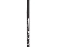 Nyx Epic Ink Liner Glitz Akių apvadas Atsparus vandeniui 07-Graphite Glitz, 1 ml