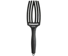 Olivia Garden FINGERBRUSH BOAR &amp; NYLON FULL Juodas #M 1 u