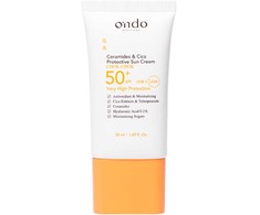 Ondo Beauty 36.5 CHOK-CHOK Ceramides &amp; Cica Protective Sun Kreminis SPF 50+ apsauginis veido kremas nuo saulės, 50 ml