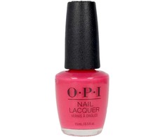 Opi Nail Lacquer Esmalte De Uñas Duración Hasta 7 Días Charged Up Cherry, 15 ml