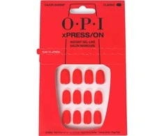 Opi Xpress-On Uñas Artificiales Tonos Icónicos Cajun Shrimp 30 U