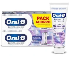Oral-B 3D Baltas LUXE PERFECTION toothpaste 2 x 75 ml