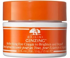 Origins Ginzing Brightening Paakių kremas skaistinamasis kremas paburkusiems ir tamsiems paakiams, atspalvis: Warm, 15 ml