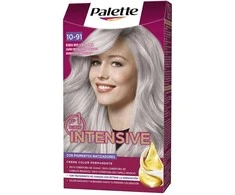 PALETTE INTENSIVE dye #10.91-Very Light Sidabrinis Skirtas šviesiems plaukams 1 unit