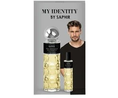 ‎Saphir My Identity Pour Homme komplektas woda perfumowana spray 200ml + woda perfumowana spray 30ml