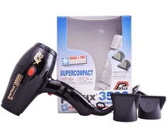 Parlux Supercompact 3500 Plaukų džiovintuvas, juodos spalvos