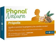 Phonal Natura PROPOLIS honey flavor sucking lozenges 24 units