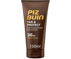 Įdegį spartinantis apsaugos nuo saulės losjonas Piz Buin Tan And Protect SPF 30, 150 ml