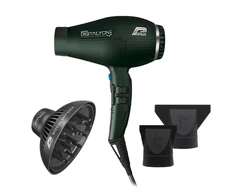 Plaukų džiovintuvas Parlux Digitalyon + MagicSense® difuzorius, žalios spalvos