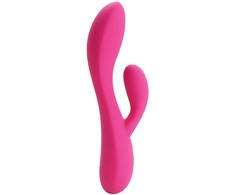 PlusOne Dual vibrating stimulator pink sekso žaislai Moterims