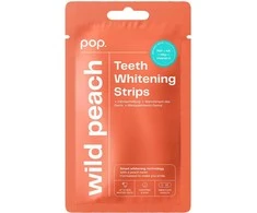POP. Peach Flavored Whitening Strips 7 Units