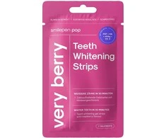 POP. Strawberry Flavored Whitening Strips 7 Units