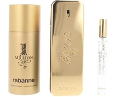 Paco Rabanne Estuche 1 Million Eau De Toilette, 100 ml Desodorante, 150 ml Eau De Toilette, 10 ml