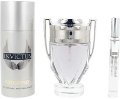 Paco Rabanne Estuche Invictus Eau De Toilette, 100 ml Desodorante, 150 ml Eau De Toilette, 10 ml
