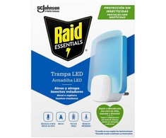 Raid LED Insect Trap Light, Insecticide-Free Device + 2 Refills