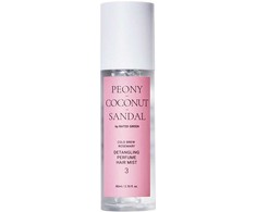 Rated Green Rated Žalias Rated Žalias Peony Cocconut Sandal 03 Detanling Perfume Hair Mist, 80 ml