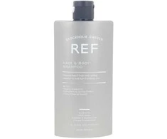 REF Hair &amp; Body Dušo želė &amp; Šampūnas 2-In-1 Vegan, 285 ml