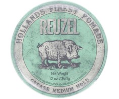 Vidutinio stiprumo plaukų formavimo pomada Reuzel Hollands Finest Pomade Grease, 340 g