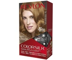 Plaukų dažai "Revlon Colorsilk" be amoniako 57 Šviesiausia auksinė ruda