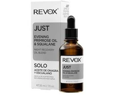 Revox B77 Just Evening Primrose Oil &amp; Squalane Recovery Night Oil For Face &amp; Neck, 30 ml
