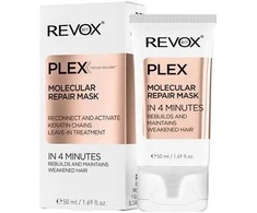 „Revox B77 Plex“ molekulinė plaukų kaukė „Kreminis“ atkuriamoji, 50 ml