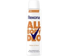 Rexona Fresh Citrus Unisex Para Todo El Cuerpo Desodorante Purškiklis 150 Ml