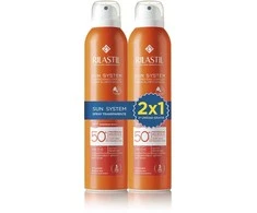 Rilastil Sun System Transparent Purškiklis Wet SkinSPF 50+ 2x, 200 ml