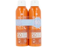 Rilastil Sun System Dry Touch Purškiklis SPF 50 apsauga nuo saulės, 2 x 200 ml