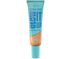 „Rimmel London Kind &amp; Free Glow It Up“ drėkinamasis odos atspalvio makiažo pagrindas