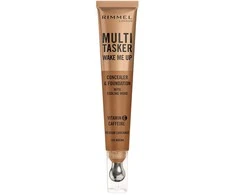 Rimmel London Multitasker Wake Me Up maskavimo priemonė ir makiažo pagrindas Mocha, 20 ml
