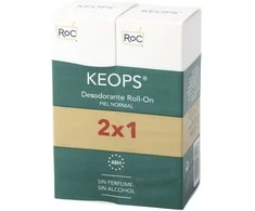Roc Keops rutulinis dezodorantas 2 vnt., 30 ml